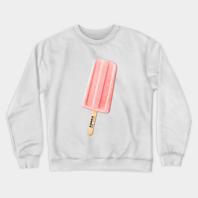 Xanax Popsicle Crewneck Sweatshirt by karutees